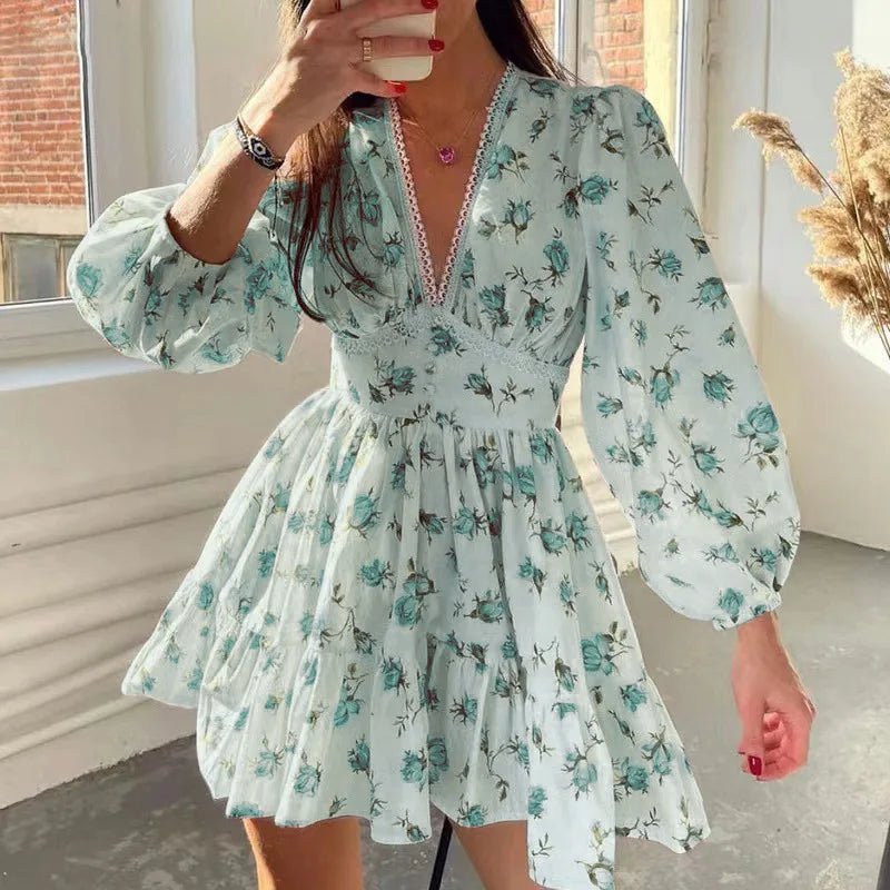The Florence Floral Mini Dress
