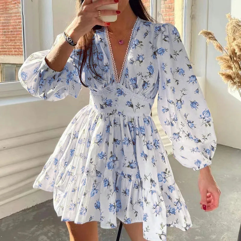 The Florence Floral Mini Dress