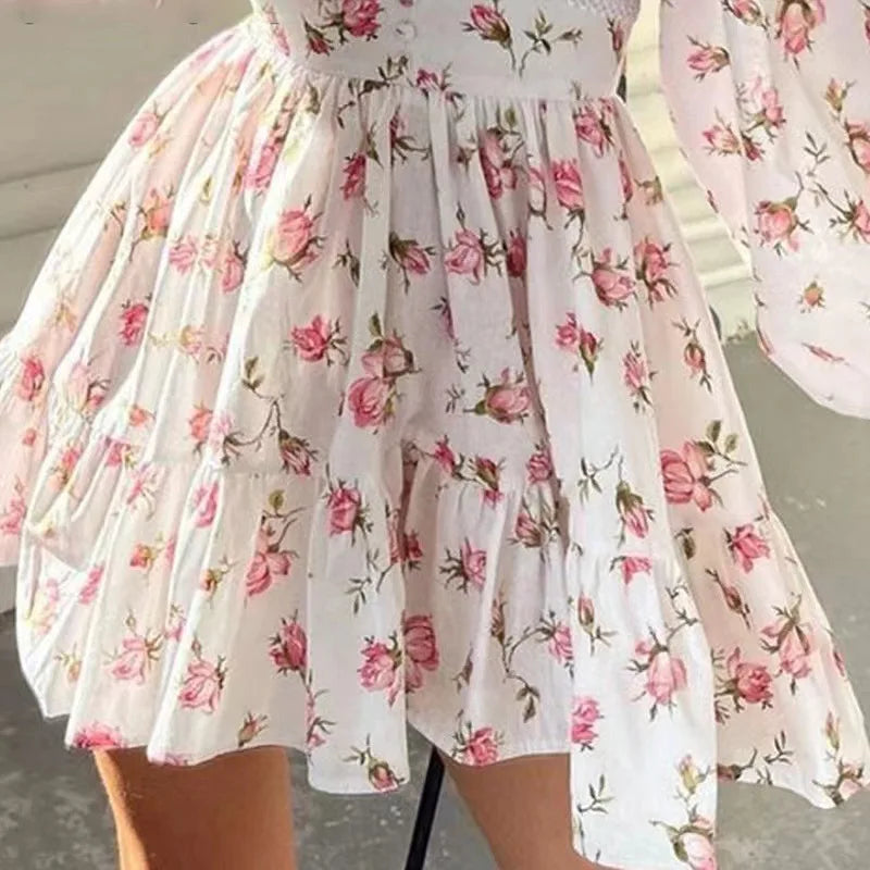 The Florence Floral Mini Dress