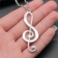 Musical Note Pendant Necklace