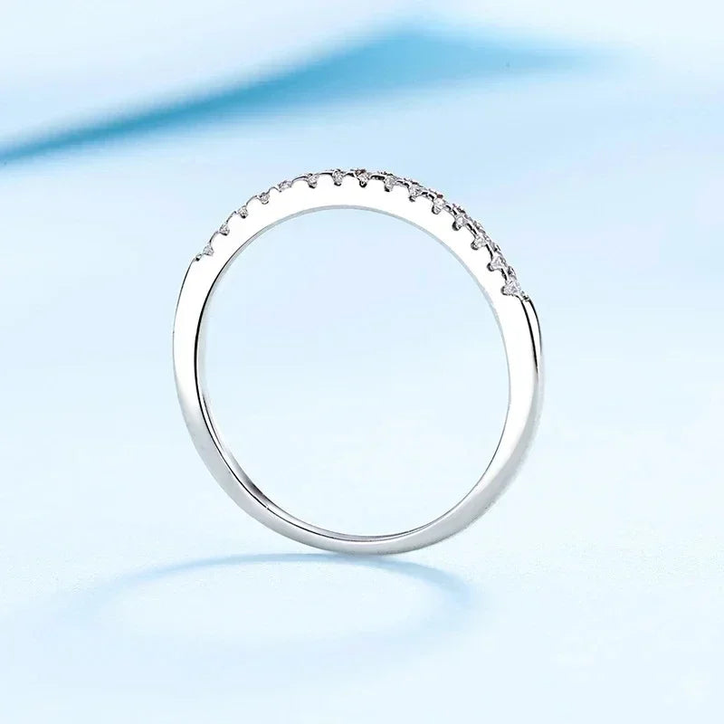 Moissanite Eternity Band