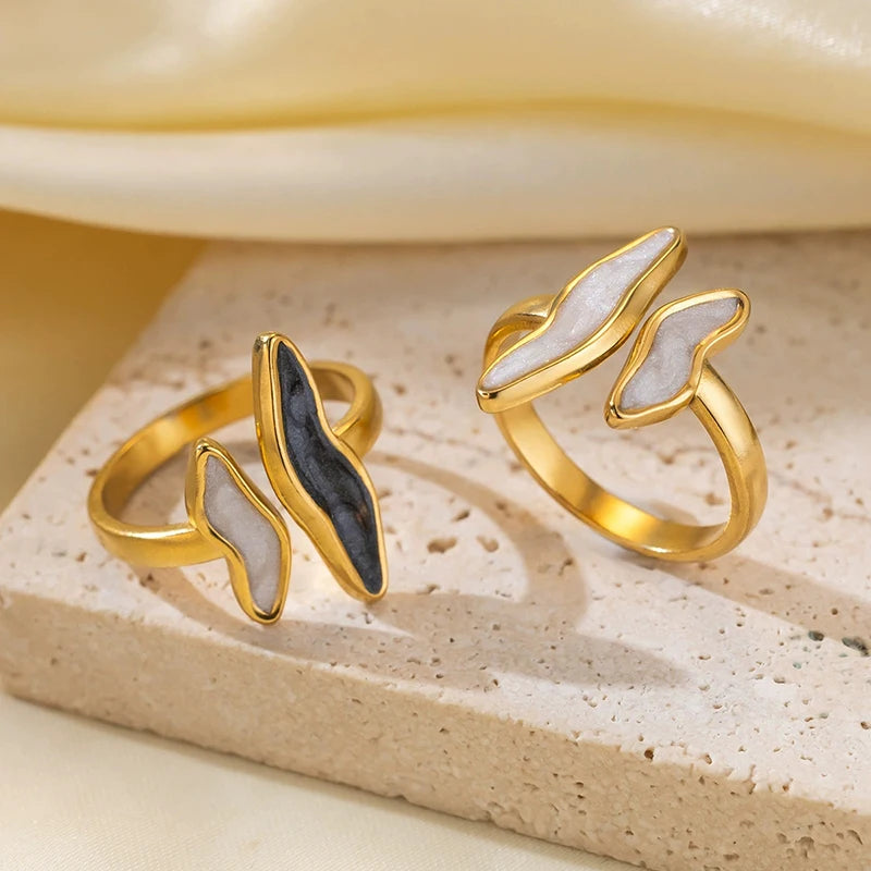 Wave Glaze Open Ring