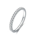Moissanite Eternity Band