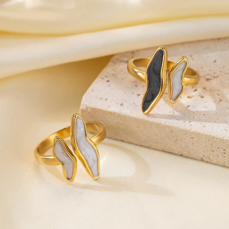 Wave Glaze Open Ring