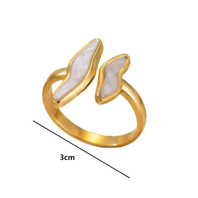 Wave Glaze Open Ring