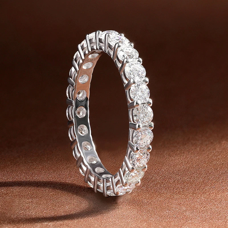 Round Moissanite Ring