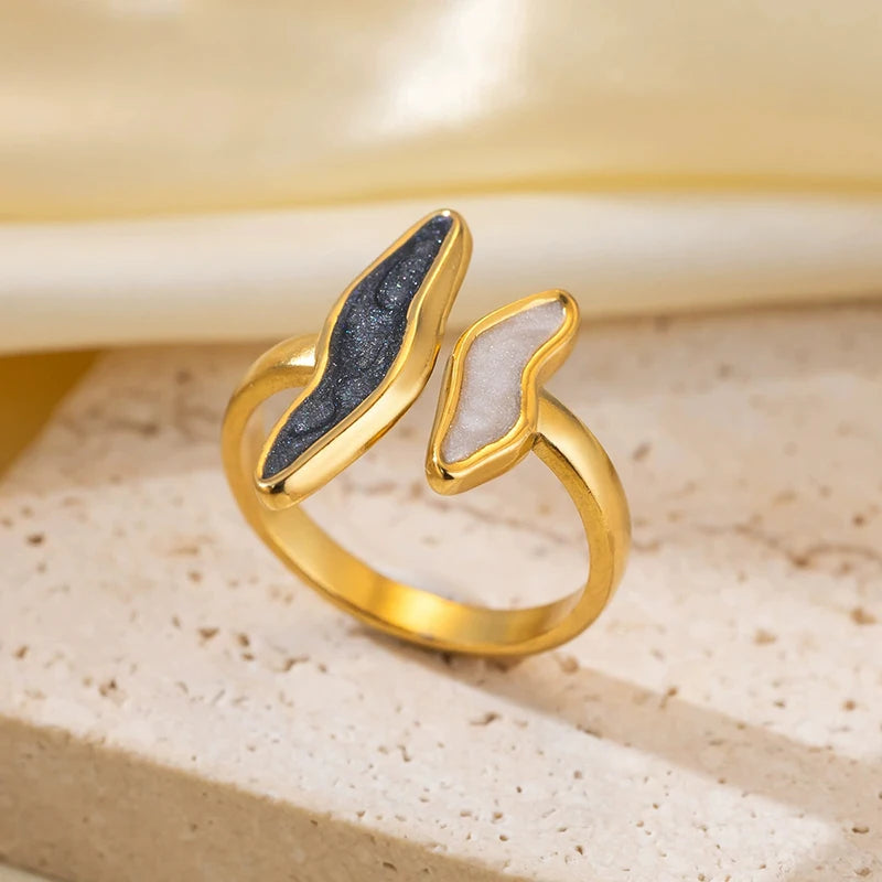 Wave Glaze Open Ring