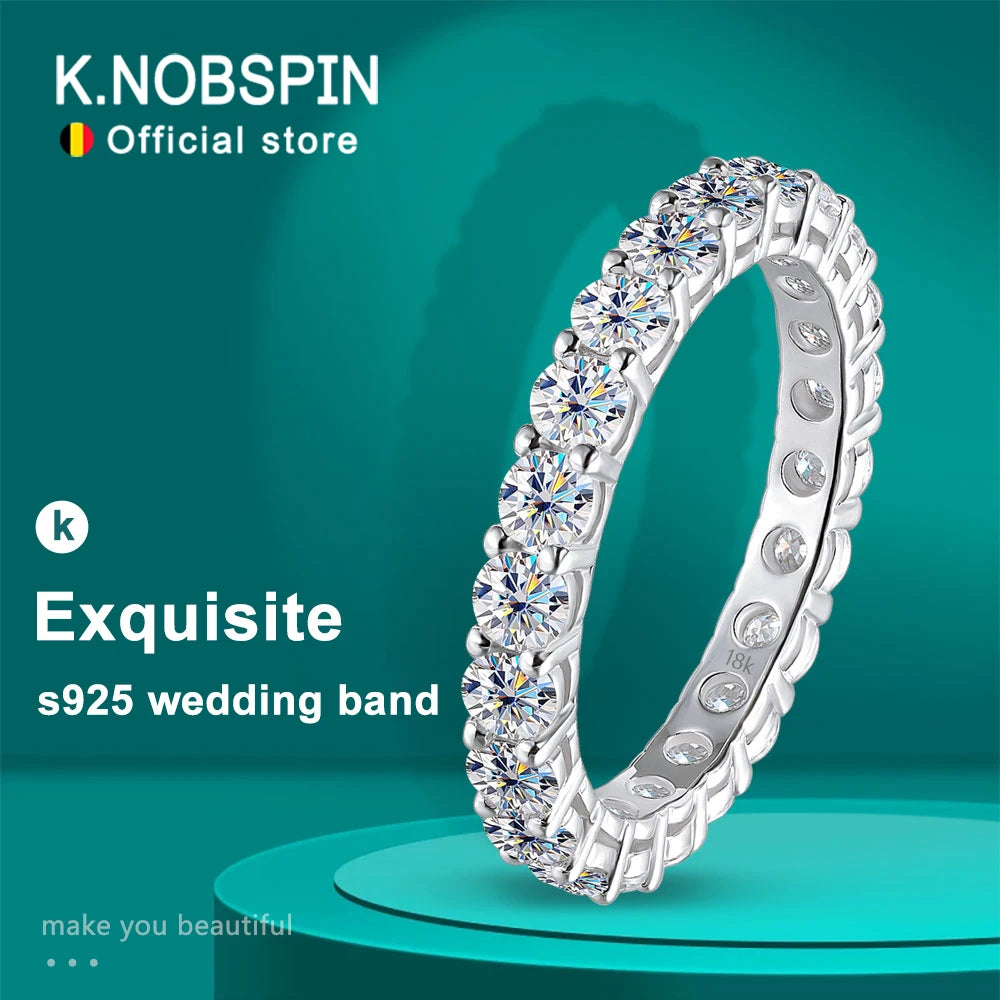Round Moissanite Ring