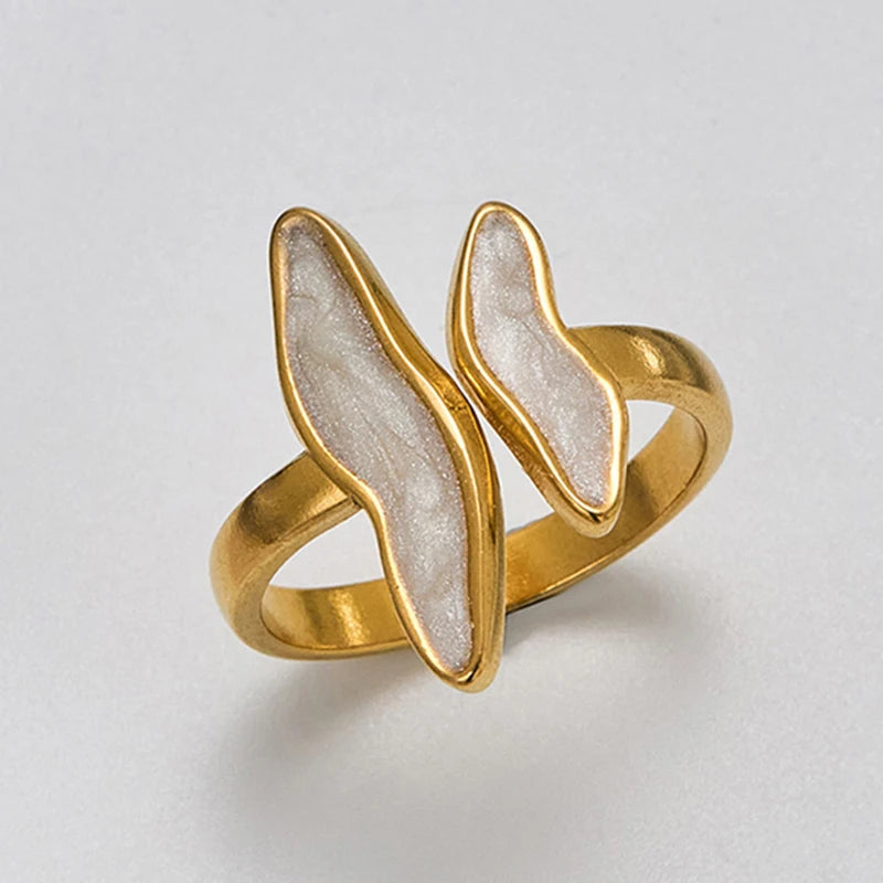 Wave Glaze Open Ring