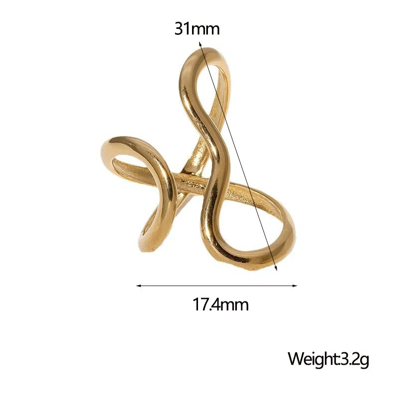 Gold Statement Ring