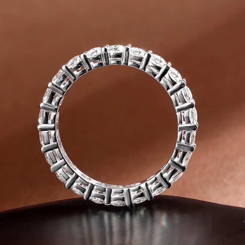 Round Moissanite Ring