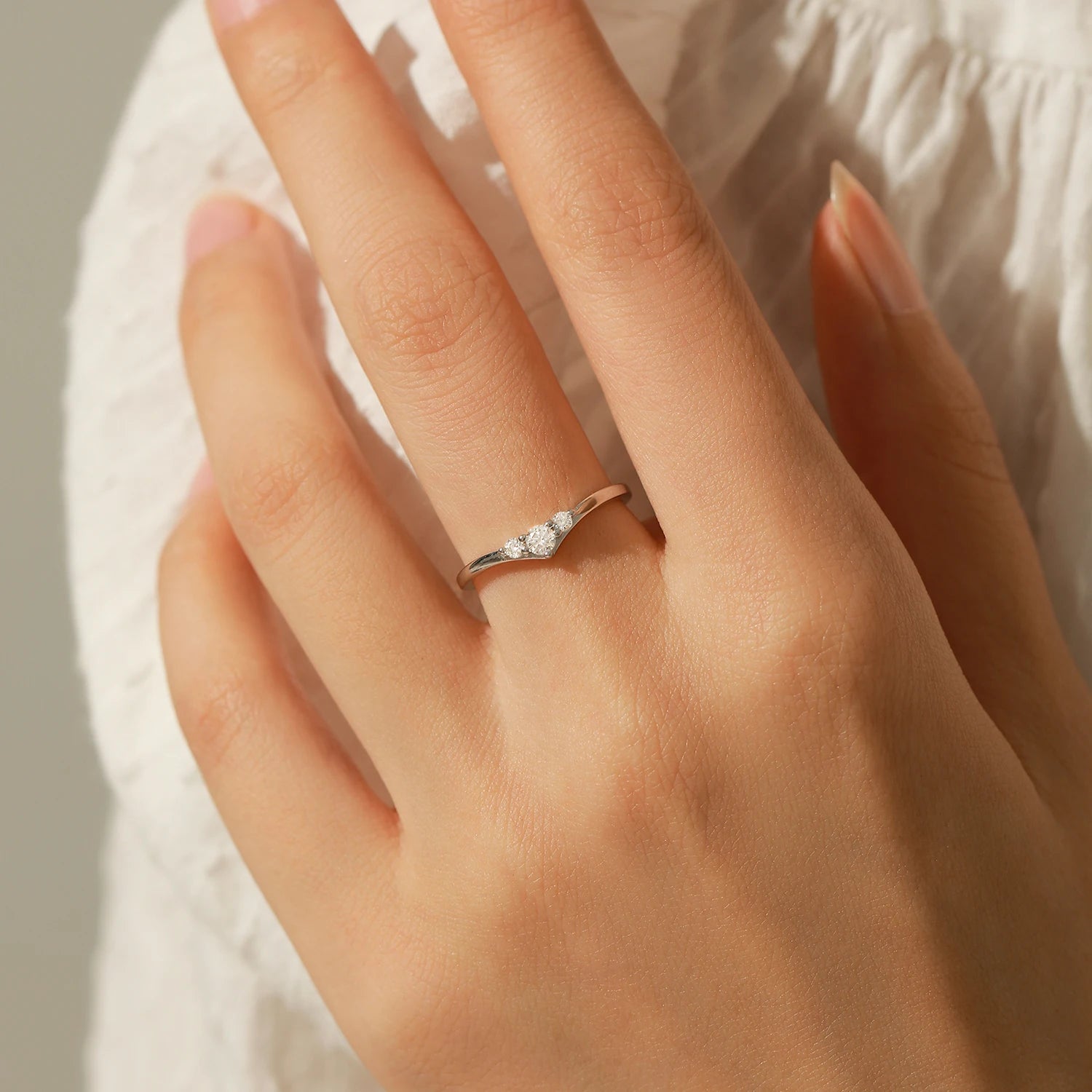 Eternity Moissanite Ring