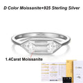 Solitaire Moissanite Ring
