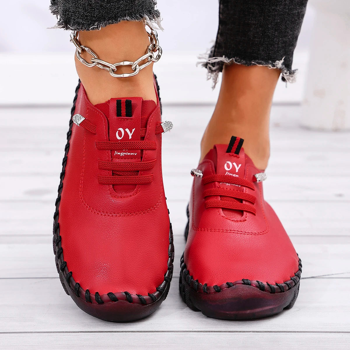 Comfort Leather Sneakers