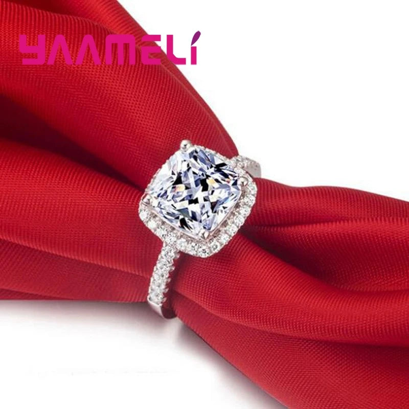 CZ Sterling Silver Ring