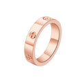 Cross Zircon Couple Ring