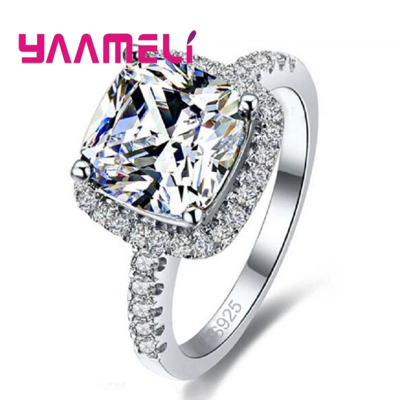 CZ Sterling Silver Ring