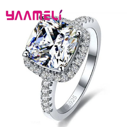 CZ Sterling Silver Ring