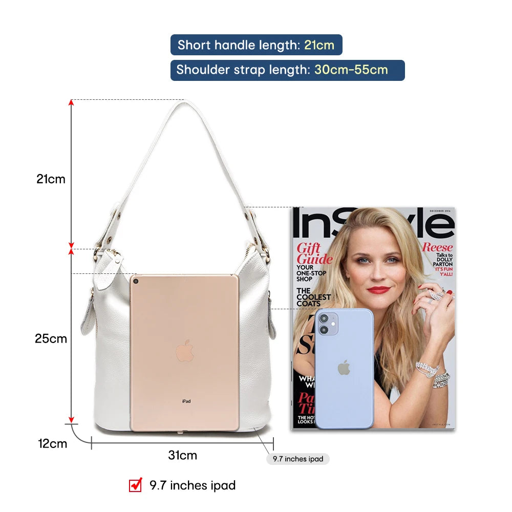 Leather Shoulder Bag