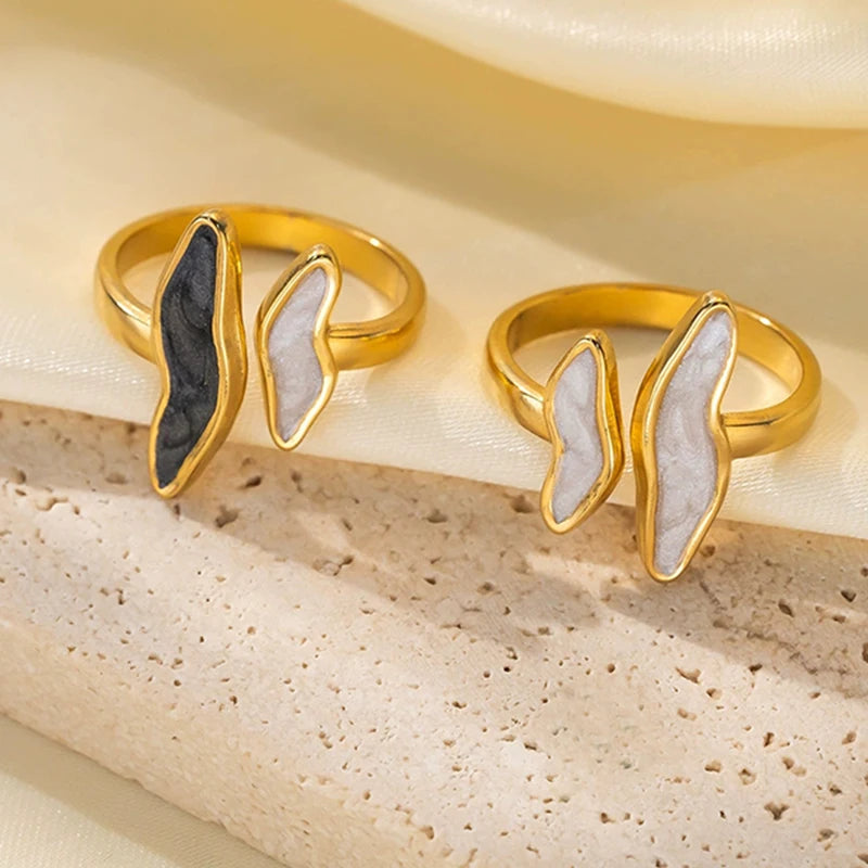 Wave Glaze Open Ring