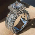 Zircon Stone Engagement Ring