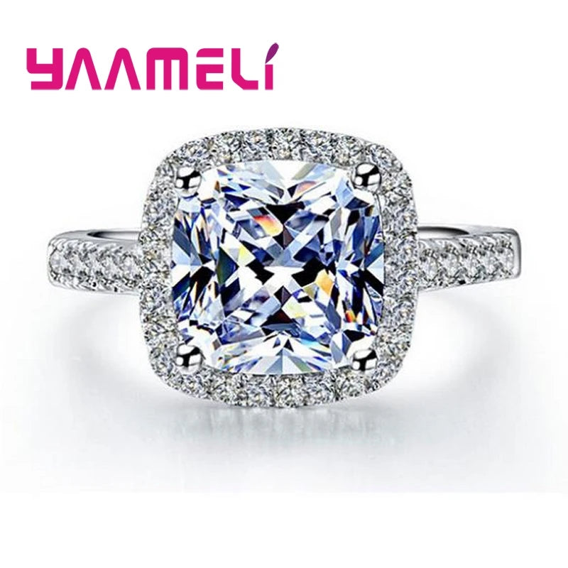 CZ Sterling Silver Ring
