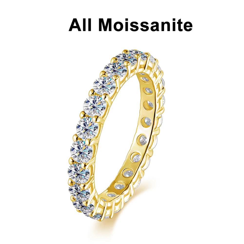 Round Moissanite Ring
