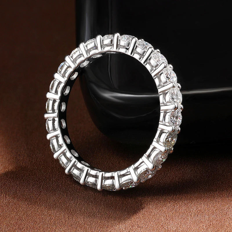Round Moissanite Ring