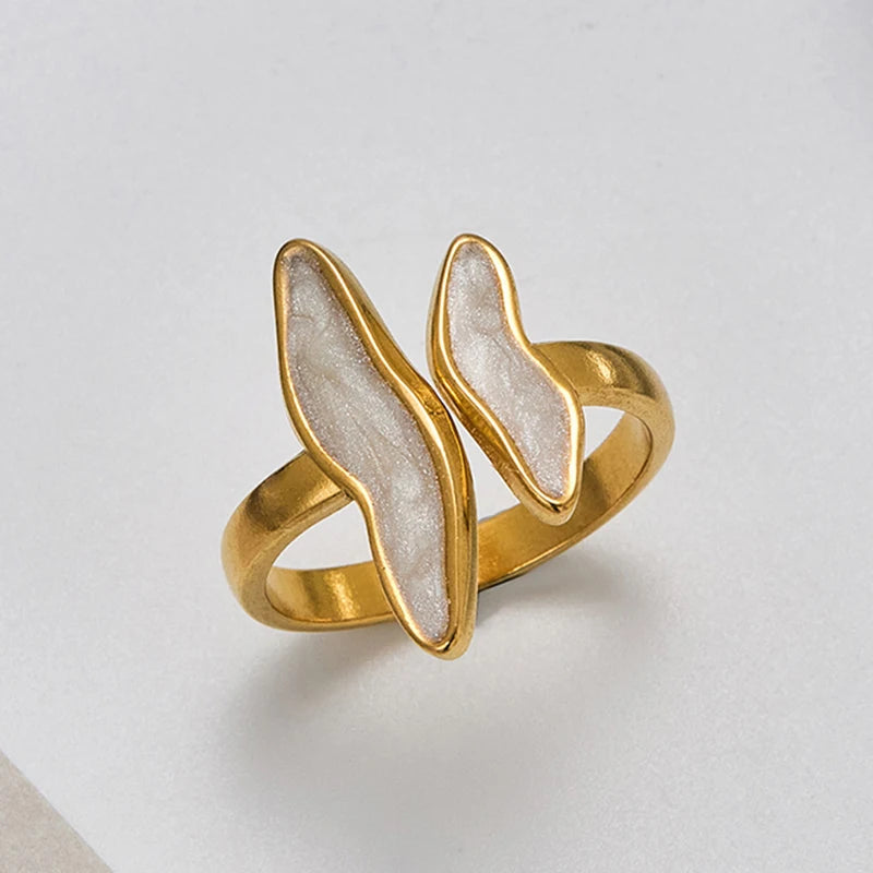 Wave Glaze Open Ring