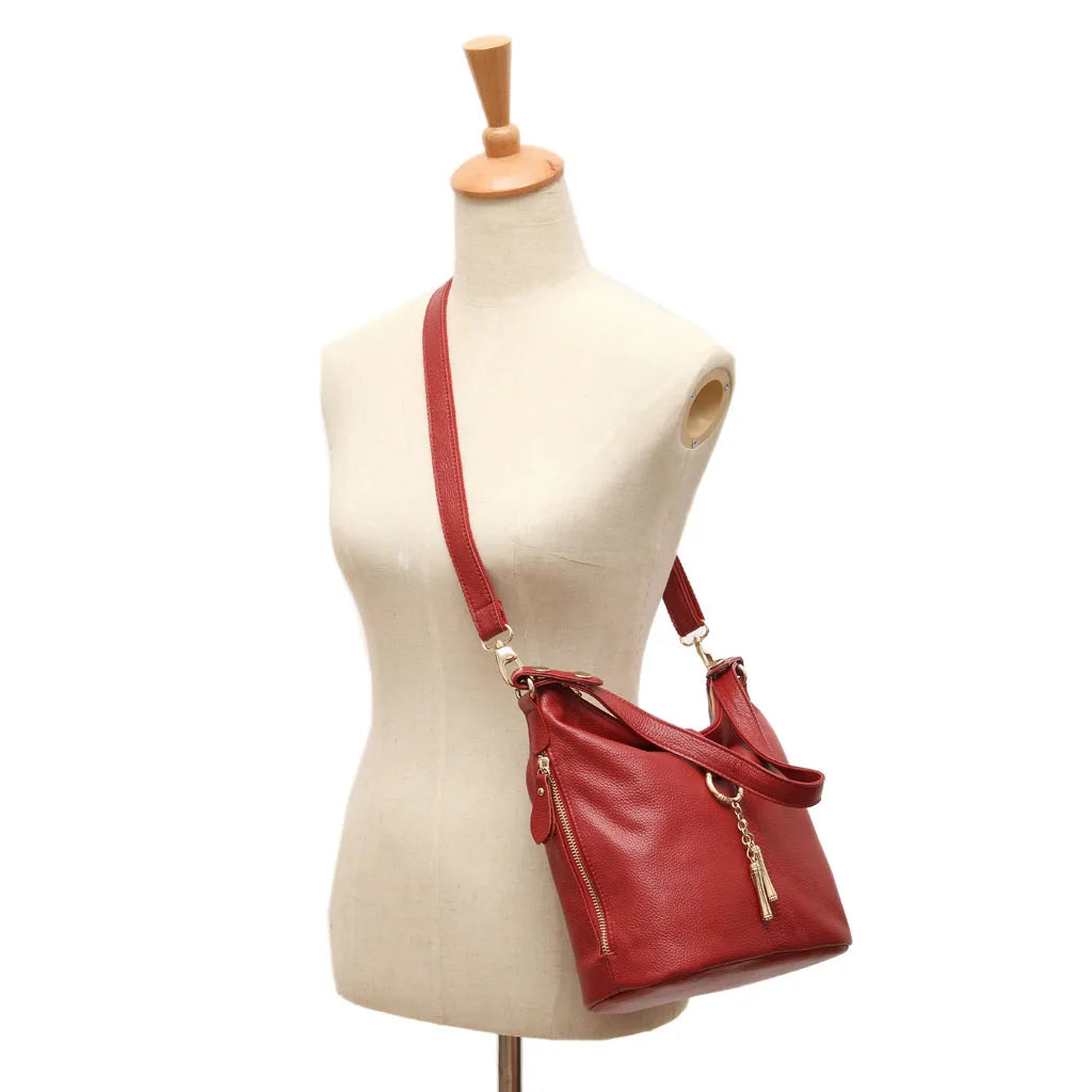 Leather Shoulder Bag