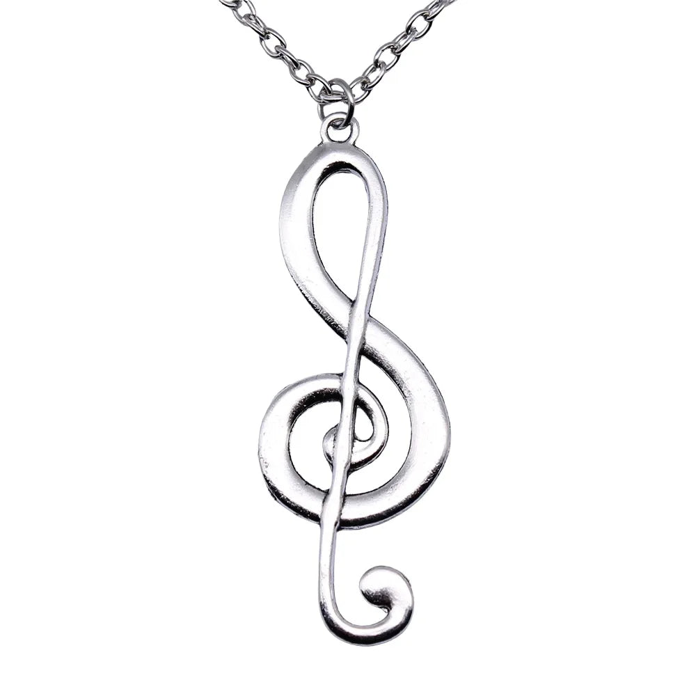 Musical Note Pendant Necklace
